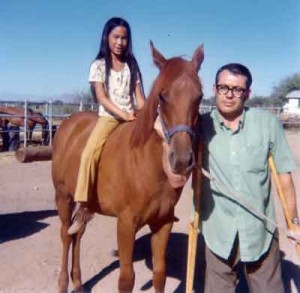 Ramona, Dad and horse Big Red