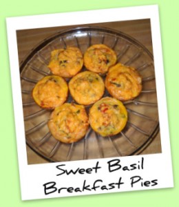 Sweet Basil Breakfast Pies 